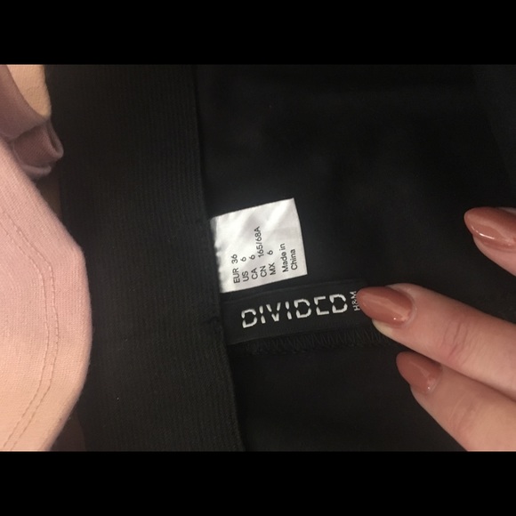 Divided leather look pants - Picture 4 of 4